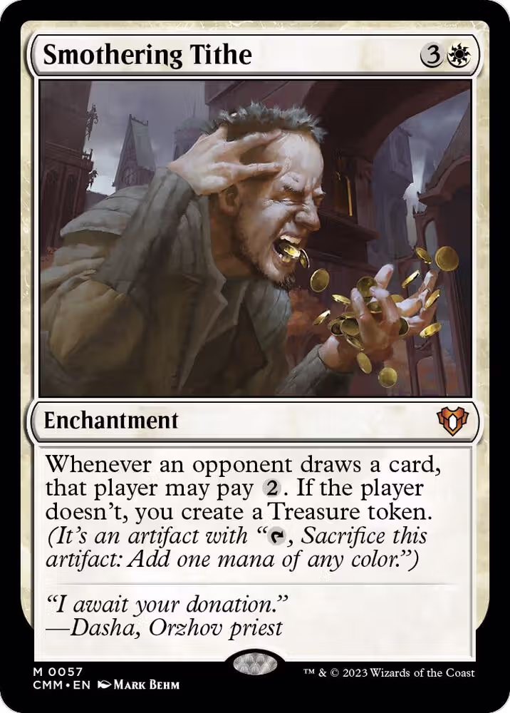 Smothering Tithe (57), Commander Masters — Magic card price
