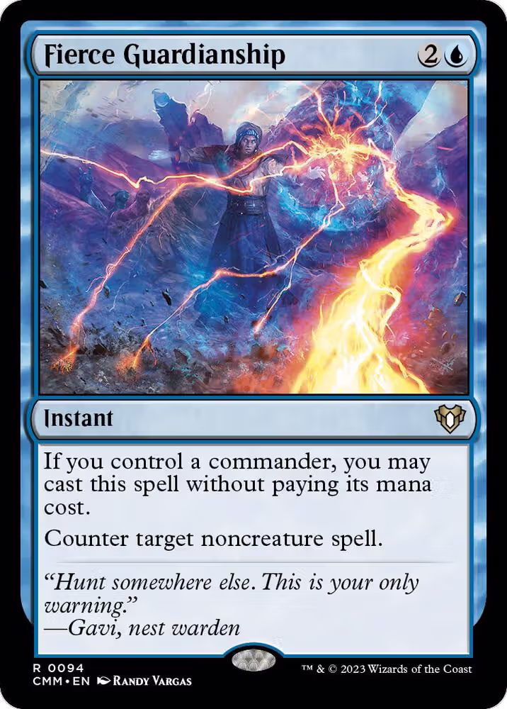 Fierce Guardianship (94), Commander Masters — Magic card price