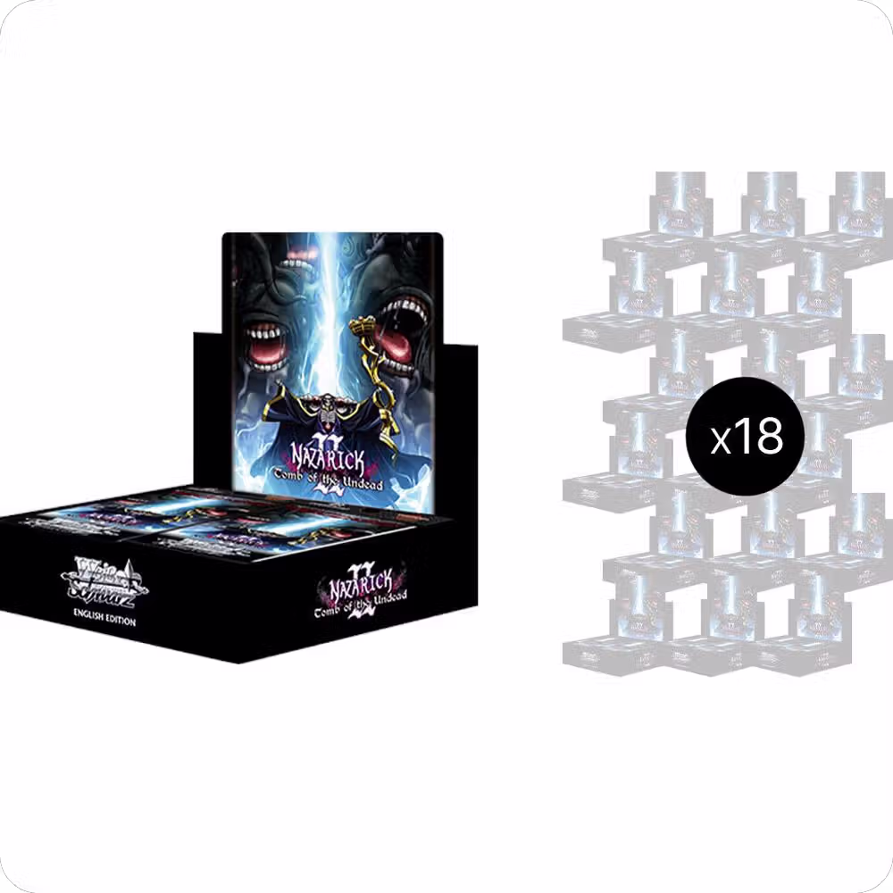 Nazarick: Tomb of the Undead Vol. 2 Booster Box Case, Nazarick: Tomb of the Undead Vol.2 — Weiß Schwarz sealed product price
