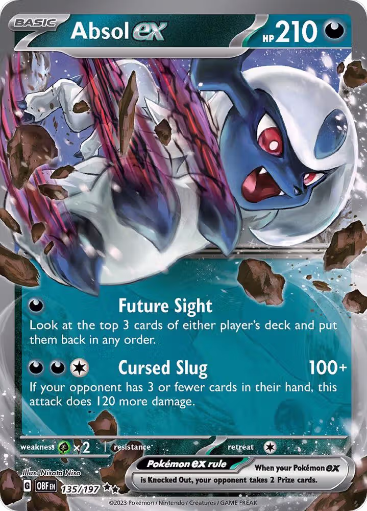 Absol ex - 135/197 (135/197), Obsidian Flames — Pokémon card price