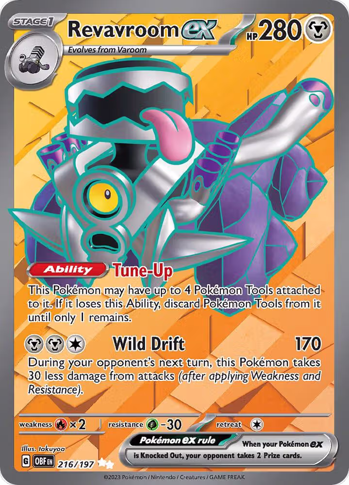 Revavroom ex - 216/197 (216/197), Obsidian Flames — Pokémon card price