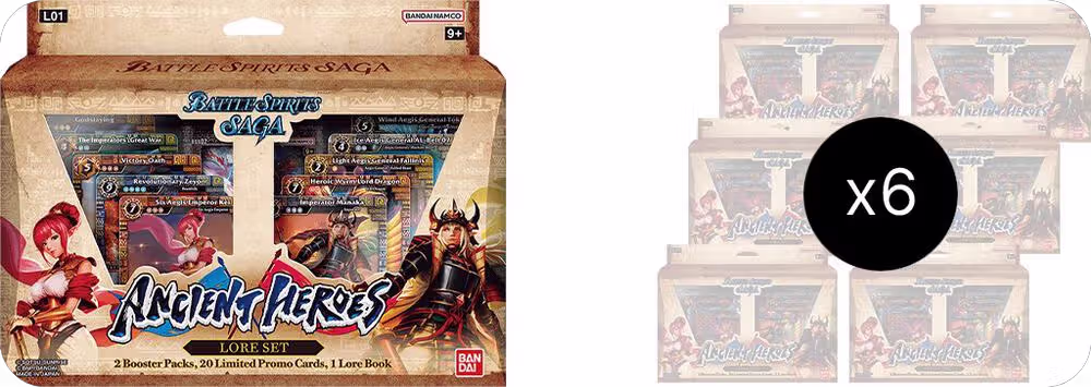 Lore Set 01: Ancient Heroes Display, Lore Set 01: Ancient Heroes — Battle Spirits card price