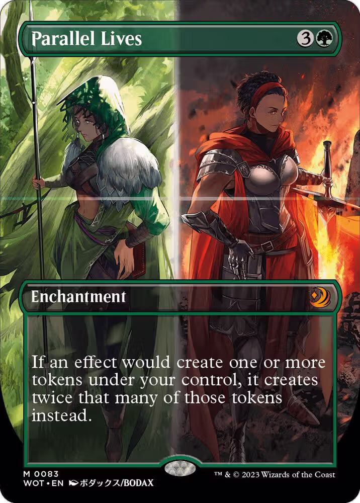 Parallel Lives (Anime Borderless) (83), Wilds of Eldraine: Enchanting Tales — Magic card price
