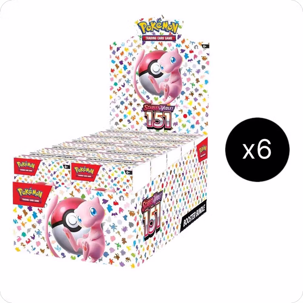 151 Booster Bundle Display Case, Scarlet & Violet 151 — Pokémon sealed product price