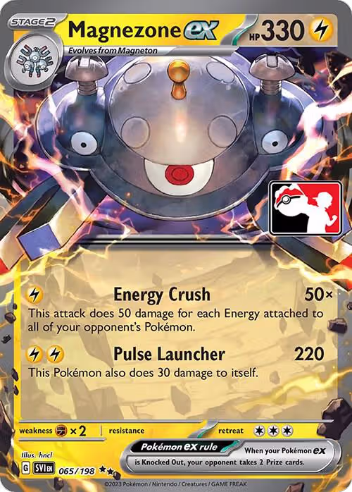 Magnezone ex - 065/198 (065/198), Prize Pack Series Cards — Pokémon card price