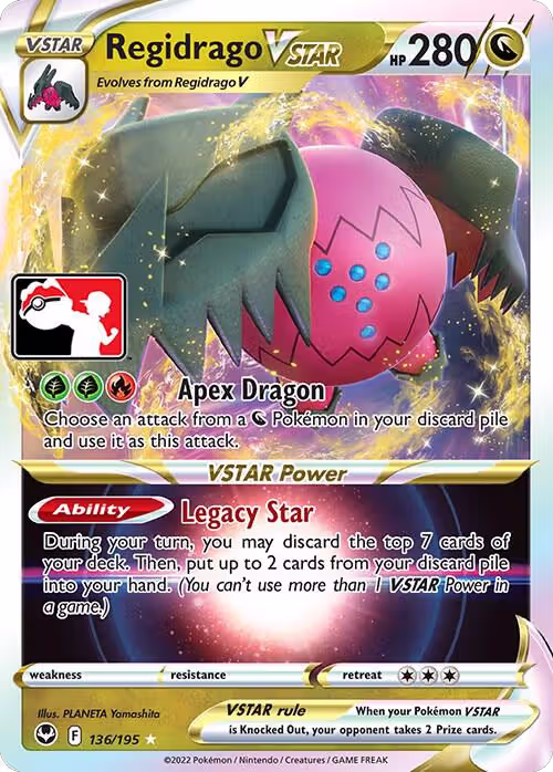 Regidrago VSTAR - 136/195 (136/195), Prize Pack Series Cards — Pokémon card price