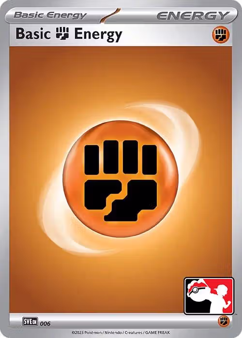 Basic Fighting Energy - 006 (006), Prize Pack Series Cards — Pokémon card price