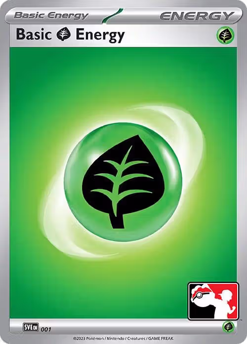 Basic Grass Energy - 001 (001), Prize Pack Series Cards — Pokémon card price