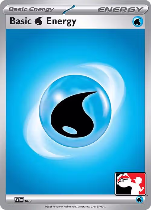 Basic Water Energy - 003 (003), Prize Pack Series Cards — Pokémon card price