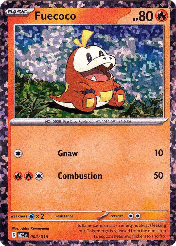 Fuecoco (002/015), McDonald's Promos 2023 — Pokémon card price
