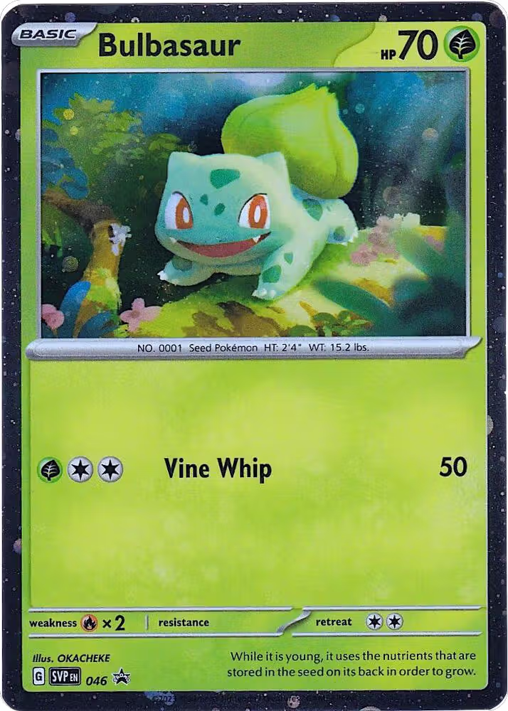 Bulbasaur - 046 (Cosmos Holo) (046), Scarlet & Violet Promo Cards — Pokémon card price