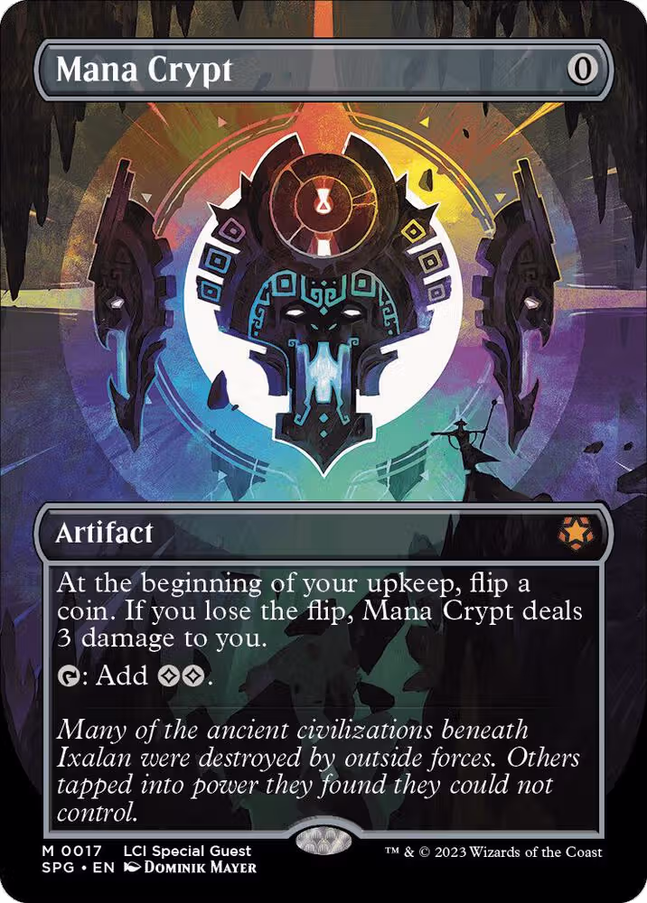 Mana Crypt (Borderless) (17), Special Guests — Magic card price