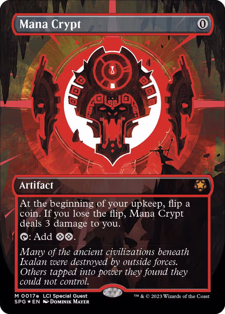 Mana Crypt (0017e) (Borderless) (17e), Special Guests — Magic card price