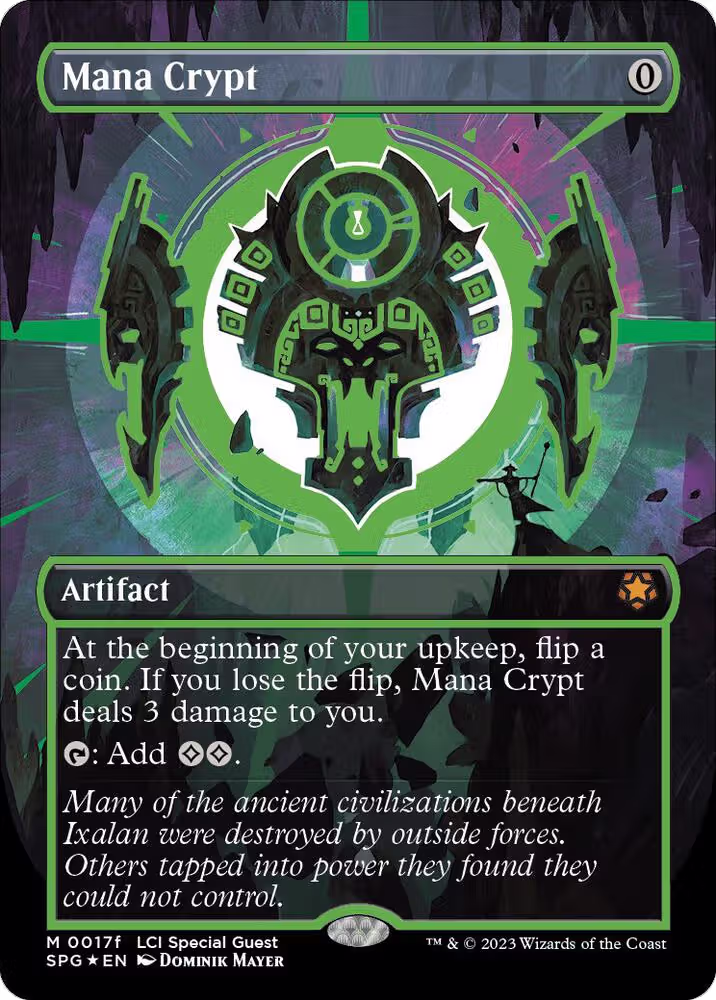 Mana Crypt (0017f) (Borderless) (17f), Special Guests — Magic card price
