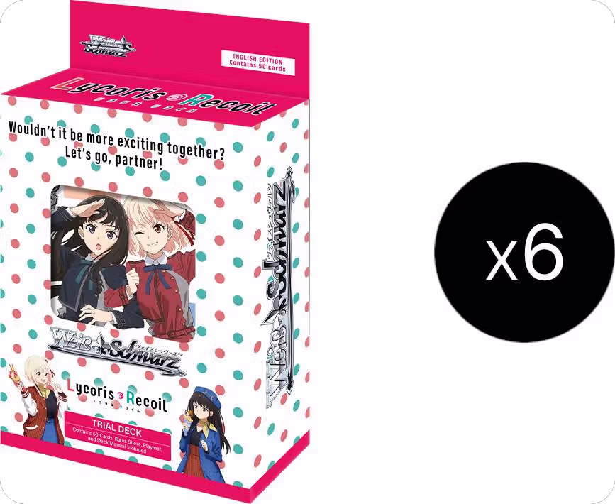 Lycoris Recoil Trial Deck Display, Lycoris Recoil — Weiß Schwarz card price