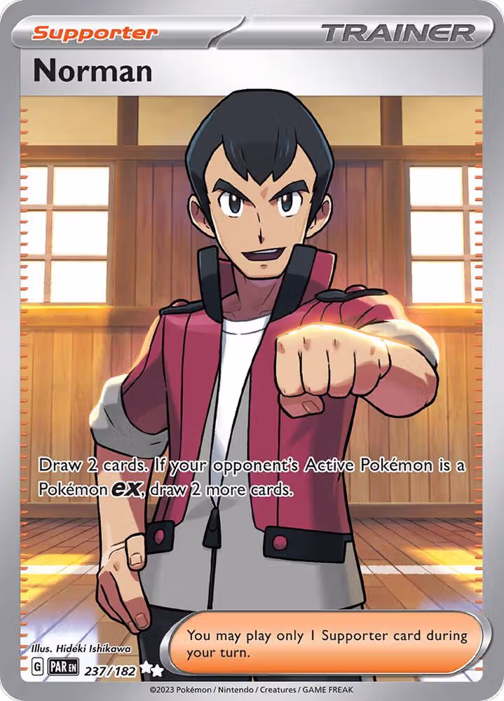 Norman - 237/182 (237/182), Paradox Rift — Pokémon card price
