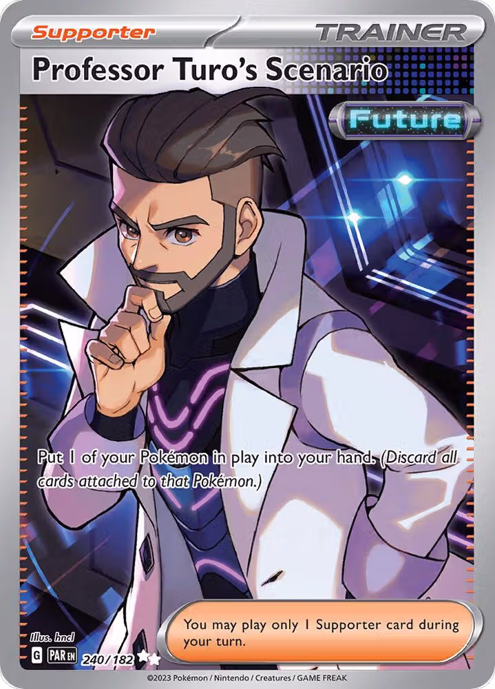 Professor Turo's Scenario - 240/182 (240/182), Paradox Rift — Pokémon card price