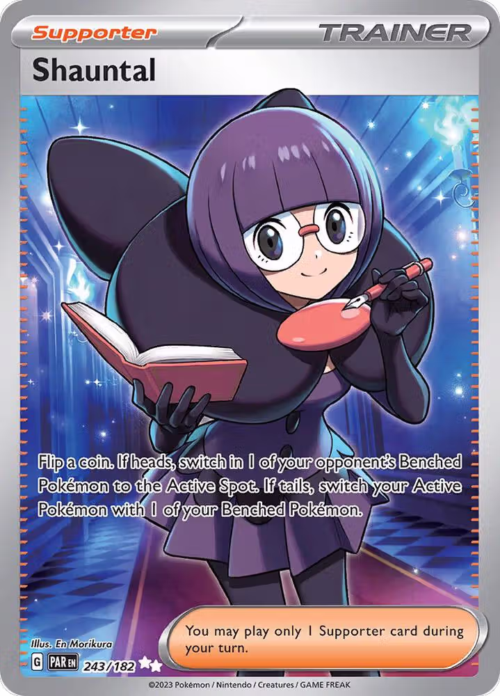Shauntal - 243/182 (243/182), Paradox Rift — Pokémon card price