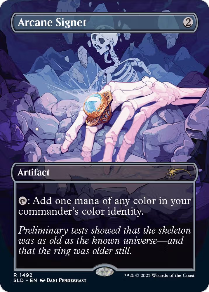 Arcane Signet (1492) (1492), Secret Lair Drop Series — Magic card price