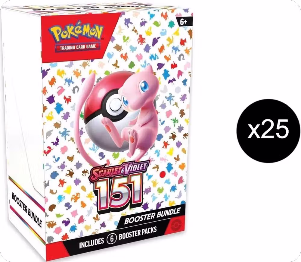 151 Booster Bundle Bulk Case, Scarlet & Violet 151 — Pokémon sealed product price