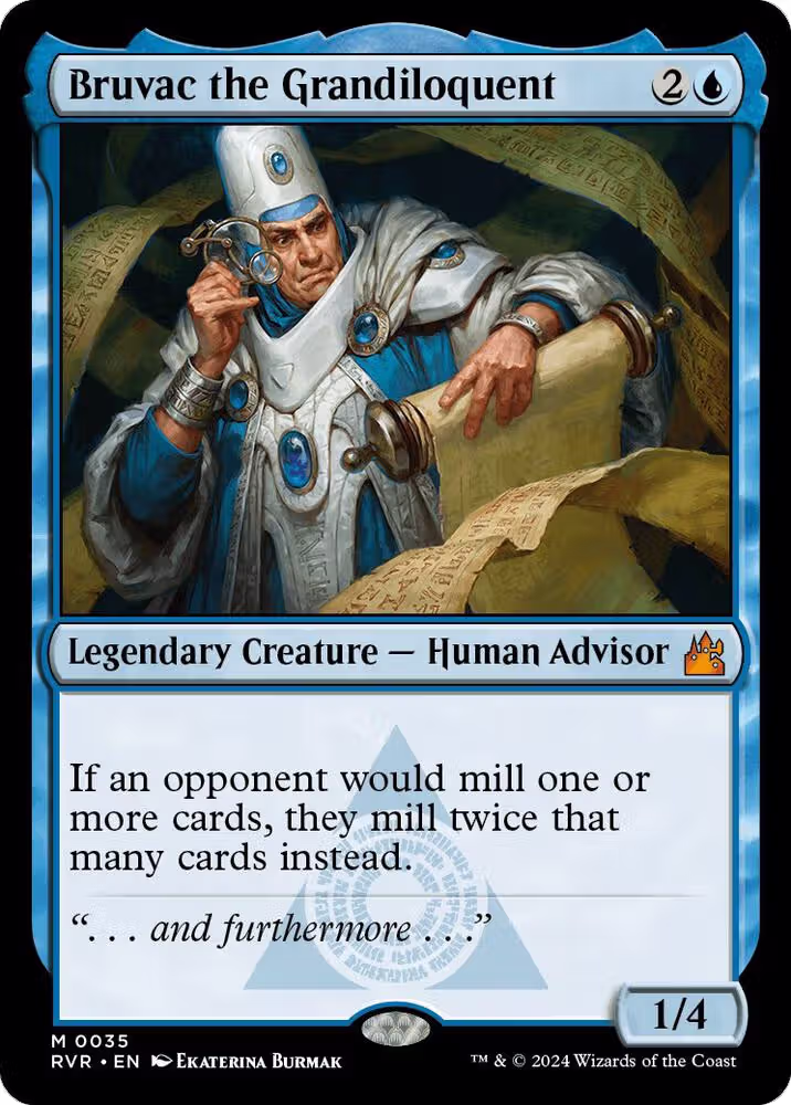 Bruvac the Grandiloquent (35), Ravnica Remastered — Magic card price