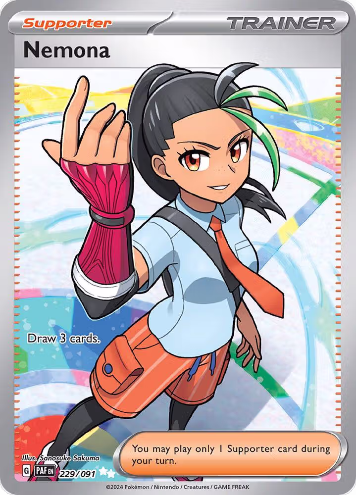 Nemona - 229/091 (229/091), Paldean Fates — Pokémon card price