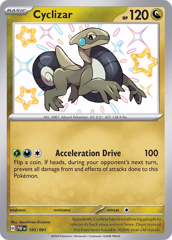 Cyclizar - 195/091 (195/091), Paldean Fates — Pokémon card price
