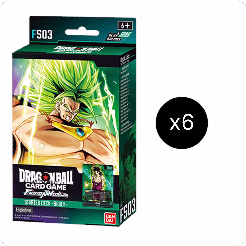 Starter Deck 3: Broly Display, Starter Deck 3: Broly — DB Fusion card price