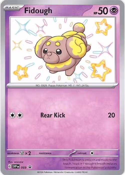 Fidough - 069 (069), Scarlet & Violet Promo Cards — Pokémon card price