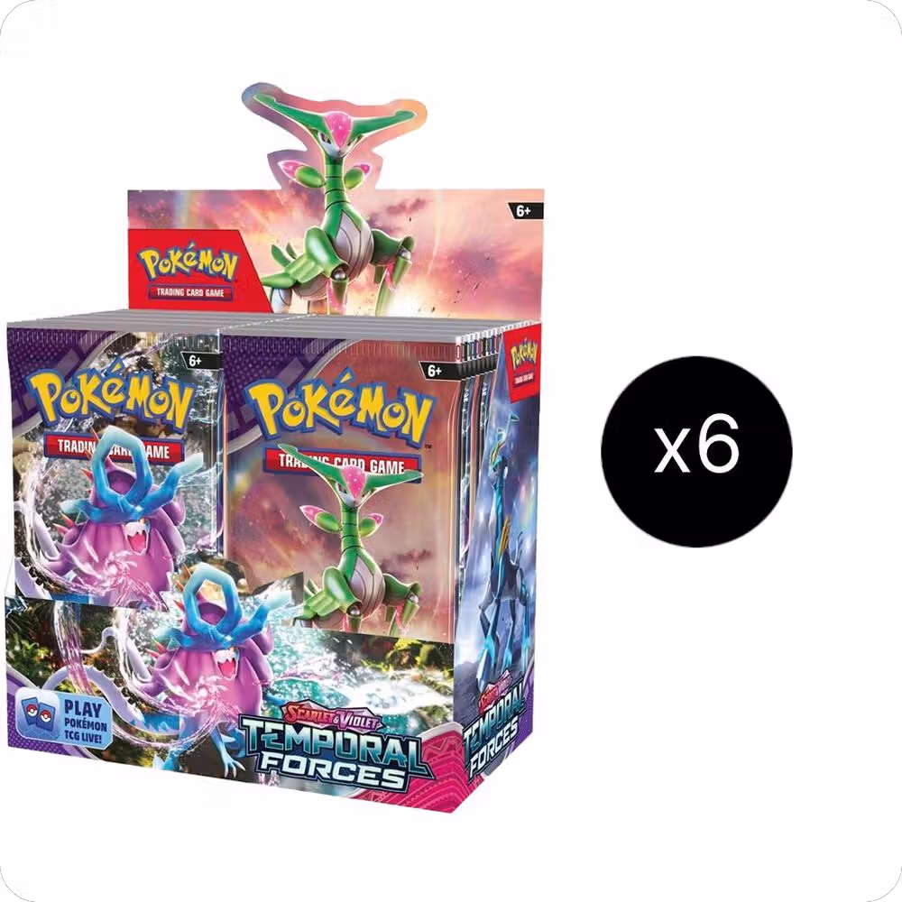 Temporal Forces Booster Box Case, Temporal Forces — Pokémon sealed product price