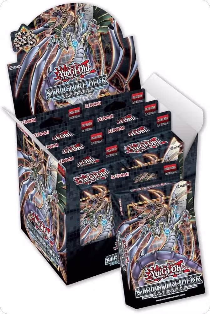 Cyber Strike Structure Deck Display [1st Edition], Structure Deck: Cyber Strike — Yu-Gi-Oh! card price