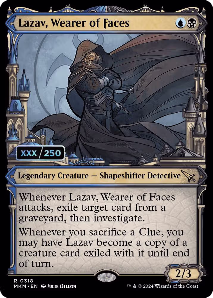 Lazav, Wearer of Faces (Serial Numbered) (318), Murders at Karlov Manor — Magic card price