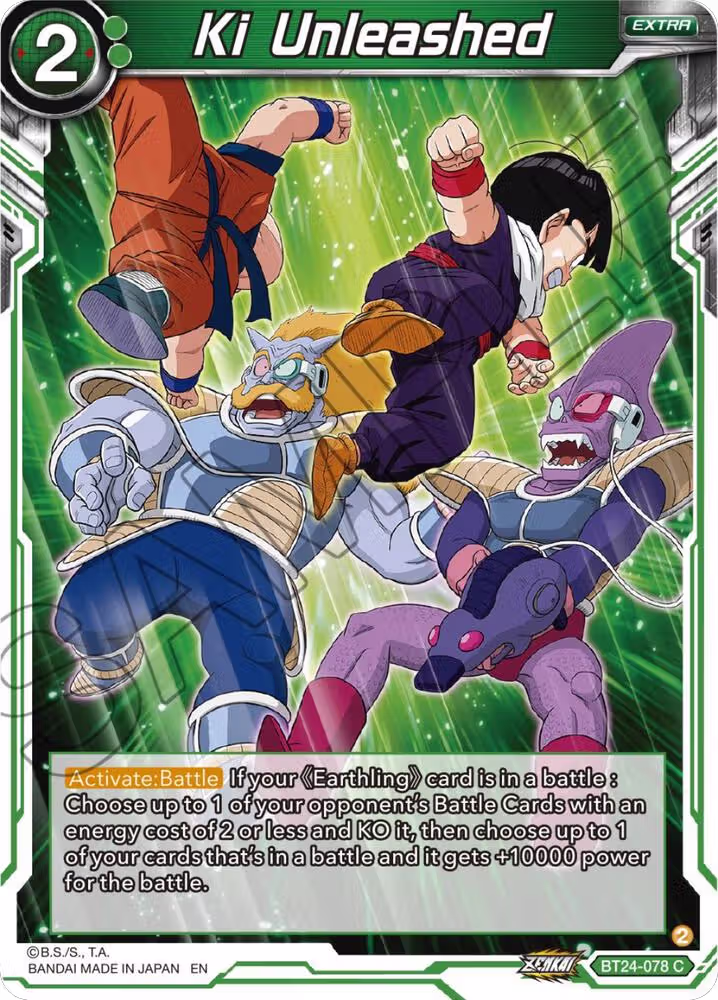 Ki Unleashed (BT24-078), Beyond Generations — DB Super card price