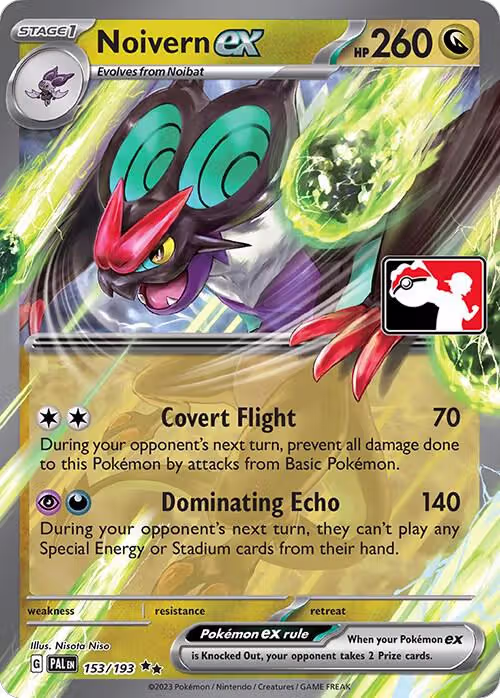 Noivern ex - 153/193 (153/193), Prize Pack Series Cards — Pokémon card price