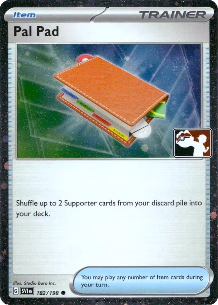 Pal Pad - 182/198 (Cosmos Holo) (182/198), Prize Pack Series Cards — Pokémon card price