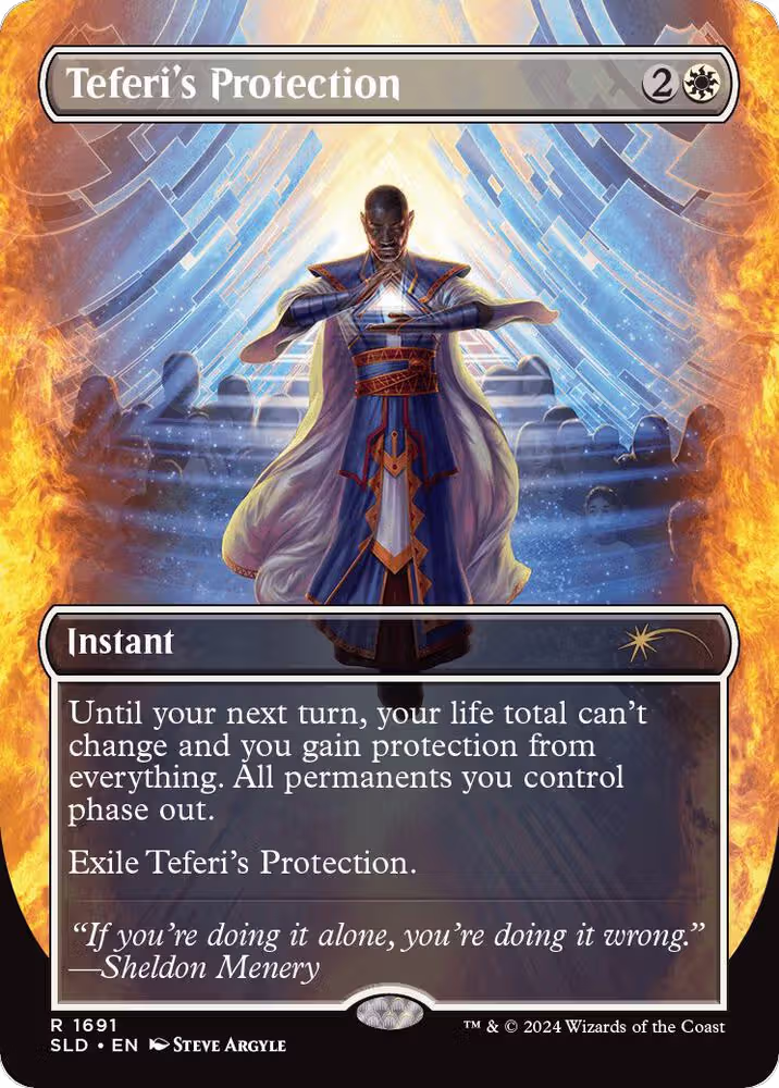 Teferi's Protection (1691) (1691), Secret Lair Drop Series — Magic card price