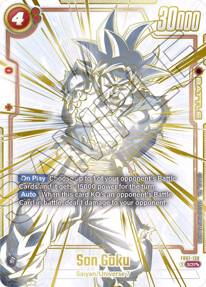 Son Goku - FB01-139 (Super Alternate Art) (FB01-139), Awakened Pulse — DB Fusion card price
