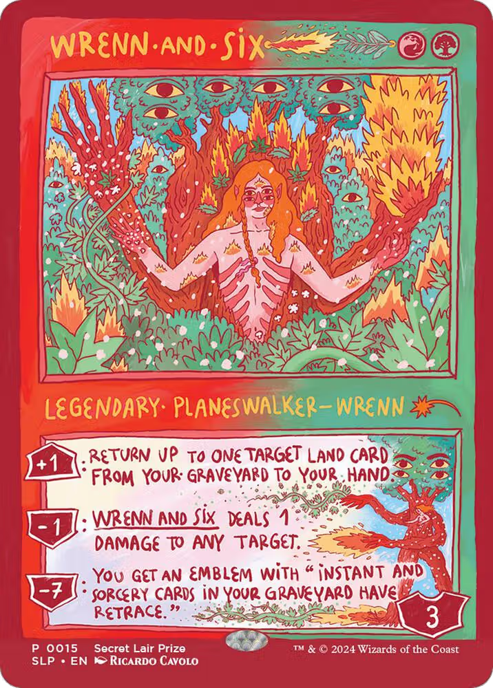 Wrenn and Six (15), Secret Lair Showdown — Magic card price