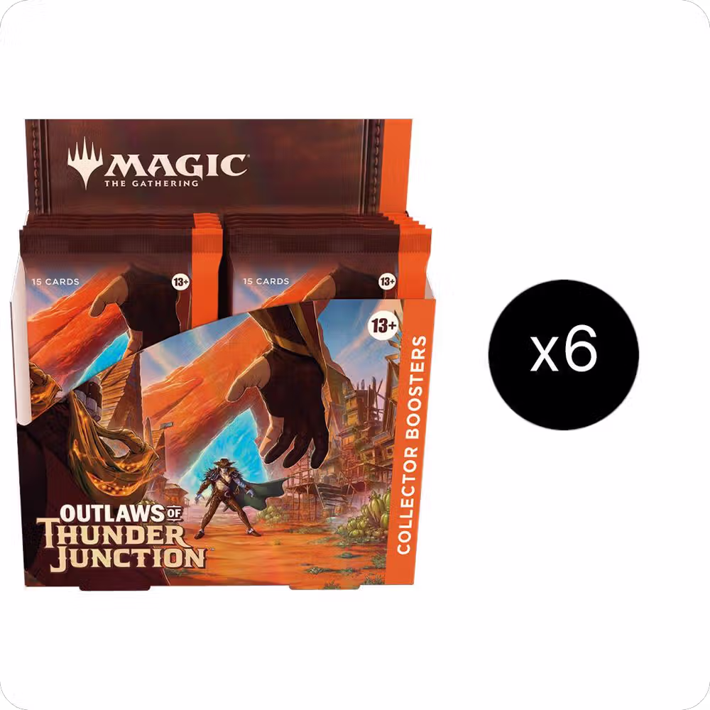 Outlaws of Thunder Junction - Collector Booster Display Case, Outlaws of Thunder Junction — Magic sealed product price