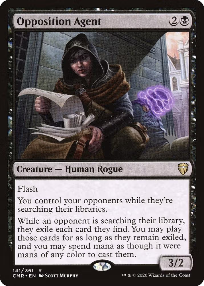 Opposition Agent (141), Promo Pack: Murders at Karlov Manor — Magic card price