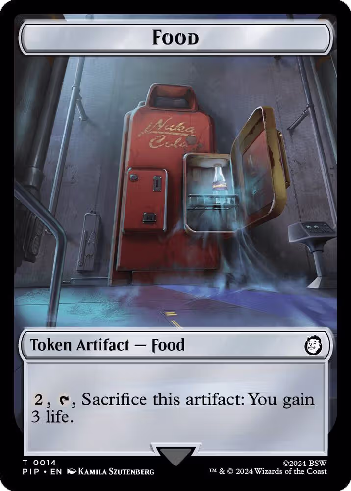 Food (0014) // Soldier (0010) Double-Sided Token (14 // 10), Universes Beyond: Fallout — Magic card price