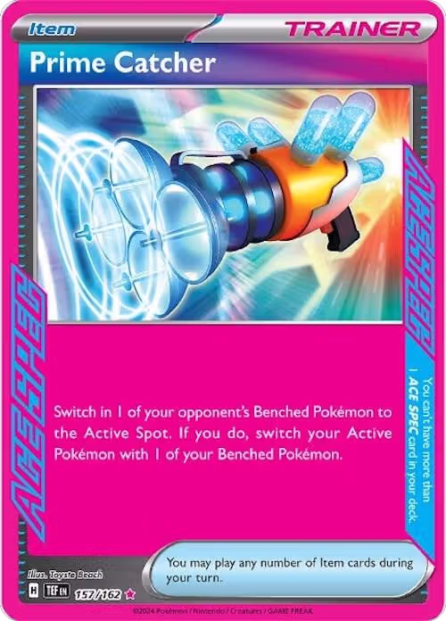 Prime Catcher (157/162), Temporal Forces — Pokémon card price