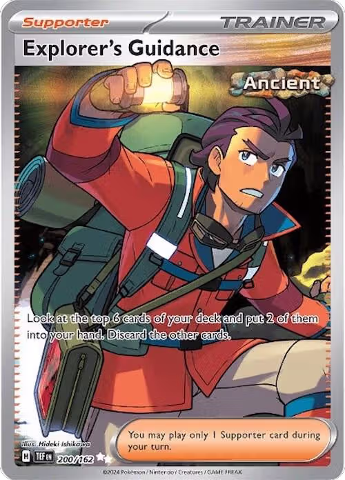 Explorer's Guidance - 200/162 (200/162), Temporal Forces — Pokémon card price