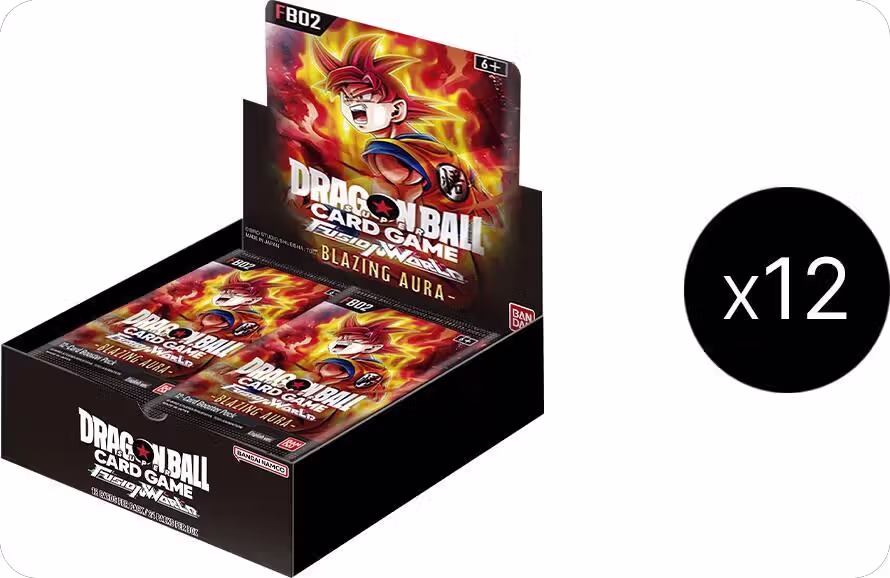Blazing Aura Booster Box Case, Blazing Aura — DB Fusion sealed product price