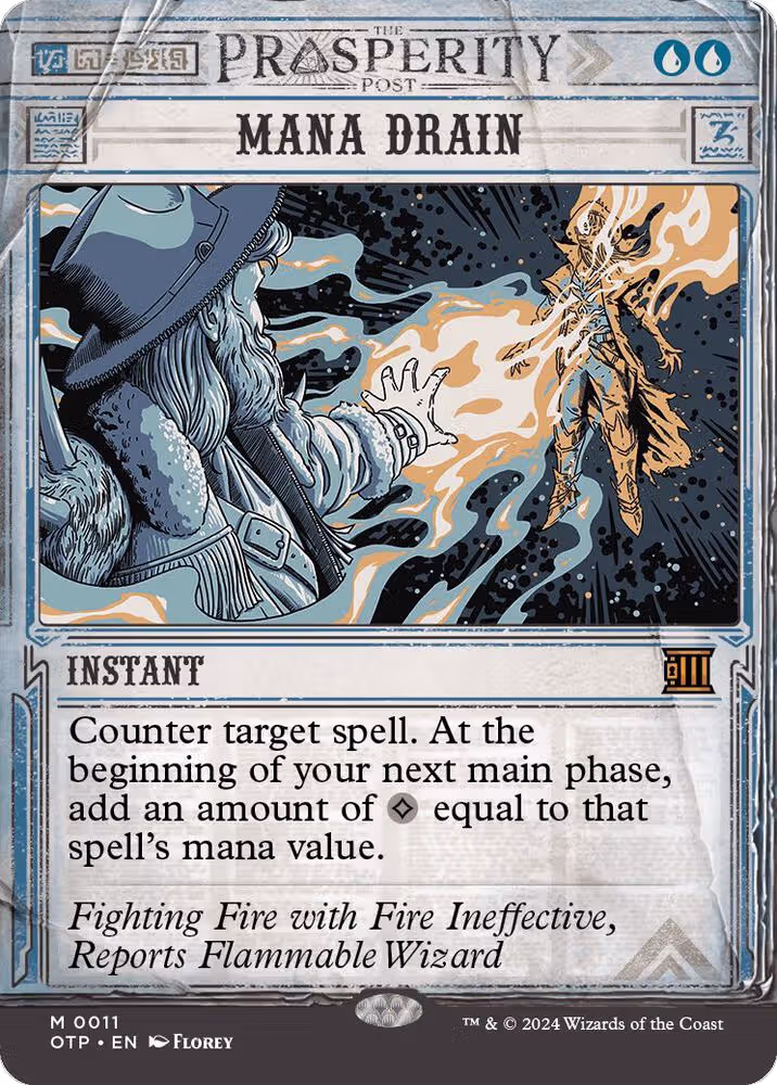 Mana Drain (11), Outlaws of Thunder Junction: Breaking News — Magic card price
