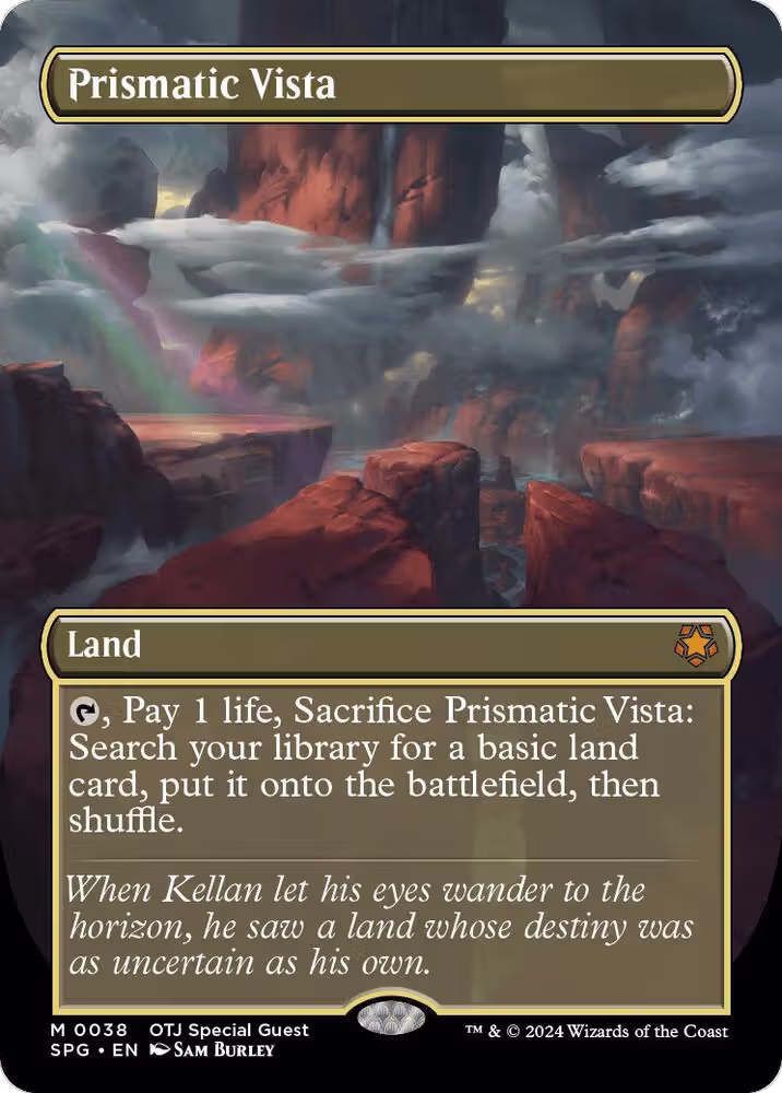 Prismatic Vista (Borderless) (38), Special Guests — Magic card price