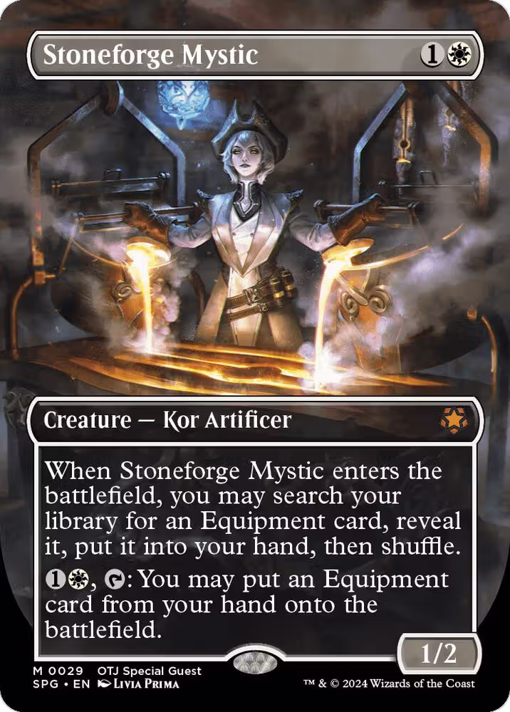 Stoneforge Mystic (Borderless) (29), Special Guests — Magic card price