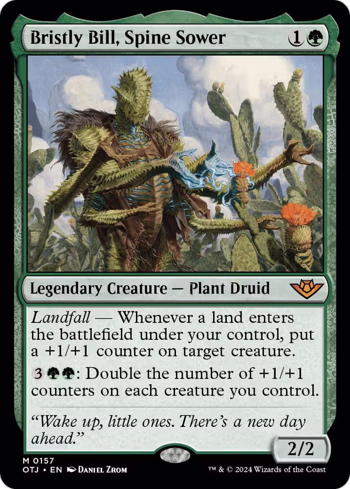 Bristly Bill, Spine Sower (157), Outlaws of Thunder Junction — Magic card price
