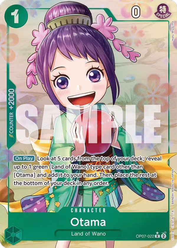 Otama (Parallel) (OP07-022), 500 Years in the Future — One Piece card price