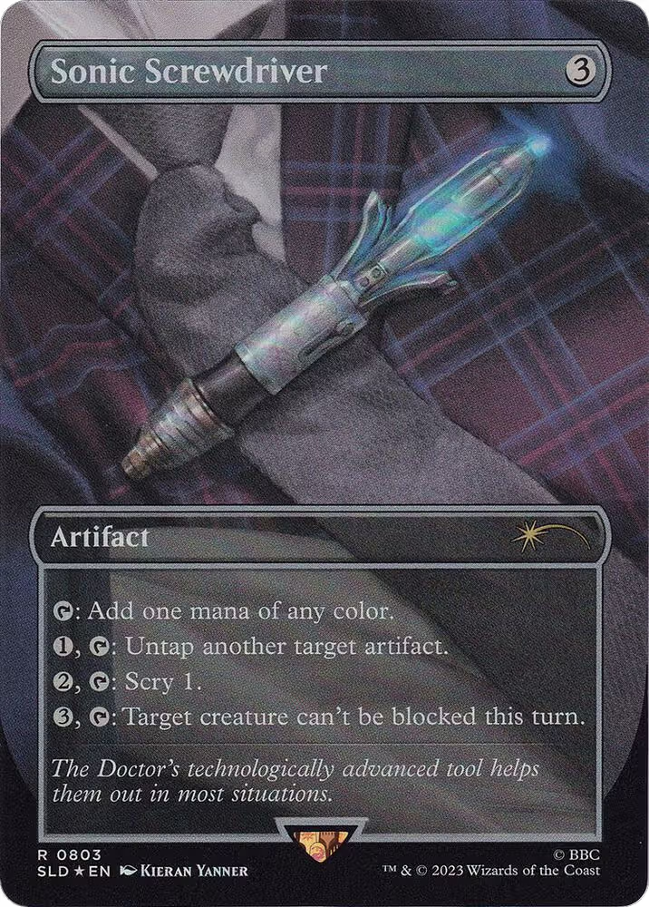 Sonic Screwdriver (803), Secret Lair Drop Series — Magic card price